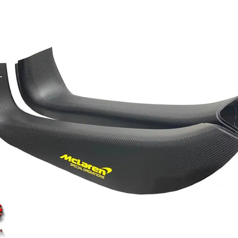 MCLAREN 720S 765LT DOOR SILL CARBON FIBER NEW YELLOW