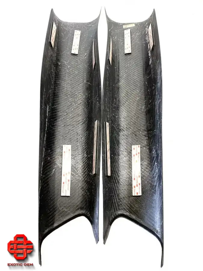 MCLAREN 720S DOOR SILL RED CARBON