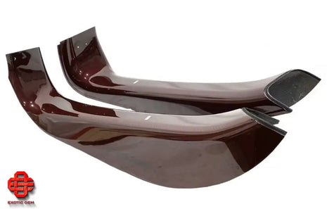 MCLAREN 720S DOOR SILL RED CARBON