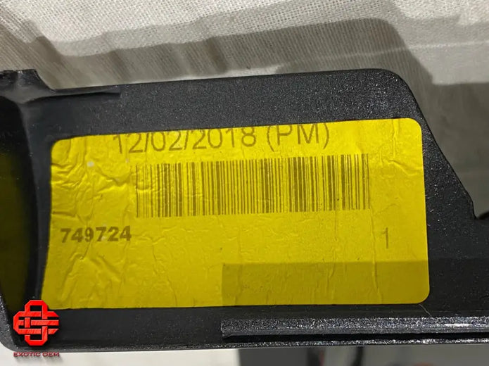 MCLAREN 720S ENGINE BONNET COVER