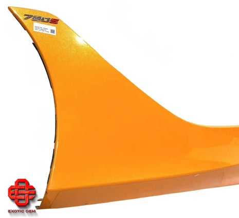 MCLAREN 720S LEFT QUARTER PANEL SIDE SKIRT ORANGE