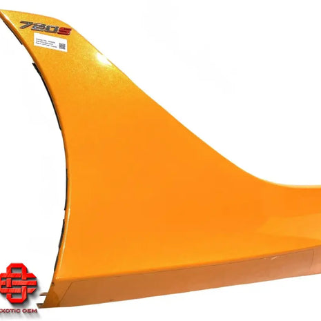 MCLAREN 720S LEFT QUARTER PANEL SIDE SKIRT ORANGE