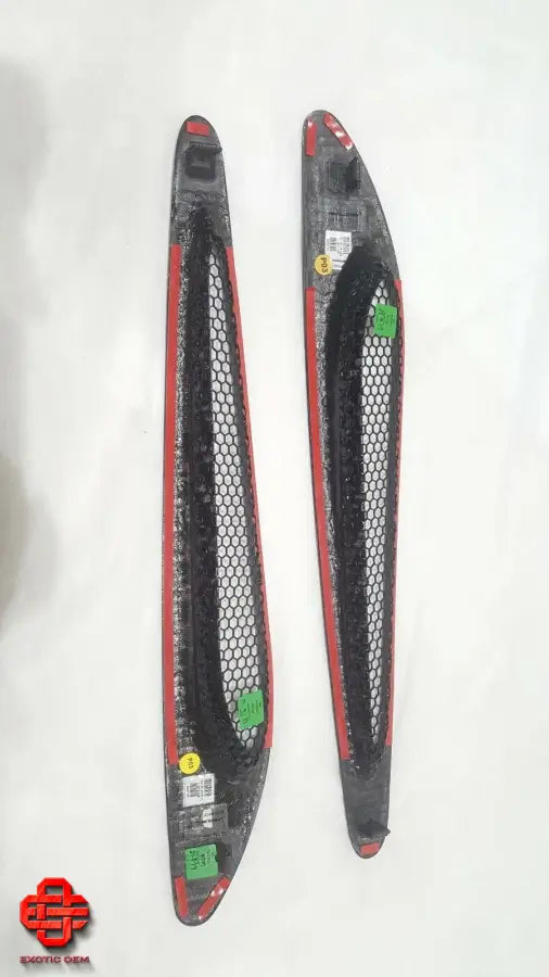 MCLAREN 720S MSO CARBON FRONT BONNET VENT COVERS