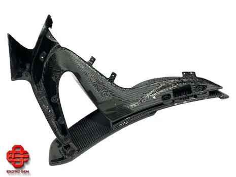 MCLAREN 765LT CARBON BUMPER COVER LH REAR BUMPER SIDE COVER FLAP