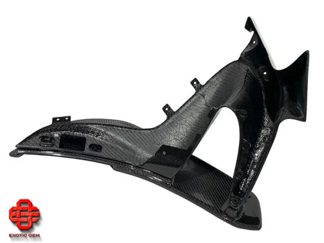 MCLAREN 765LT CARBON BUMPER COVER RH REAR BUMPER SIDE COVER FLAP