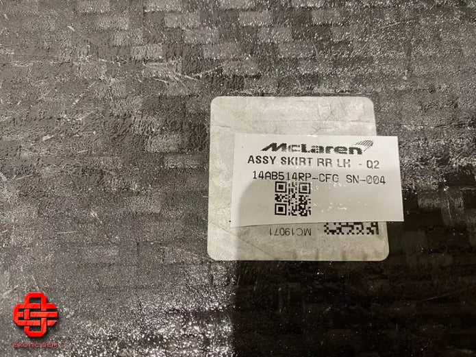 MCLAREN 765LT CARBON SIDE SKIRTS