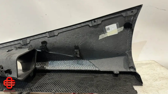 MCLAREN 765LT REAR SIDE SKIRT RH UPPER AND LOWER OEM