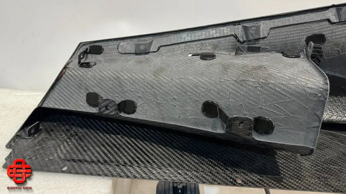 MCLAREN 765LT REAR SIDE SKIRT RH UPPER AND LOWER OEM