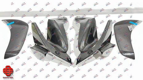 MCLAREN 765LT SIDE BLADE REAR BUMPER L + R CARBON OEM PART