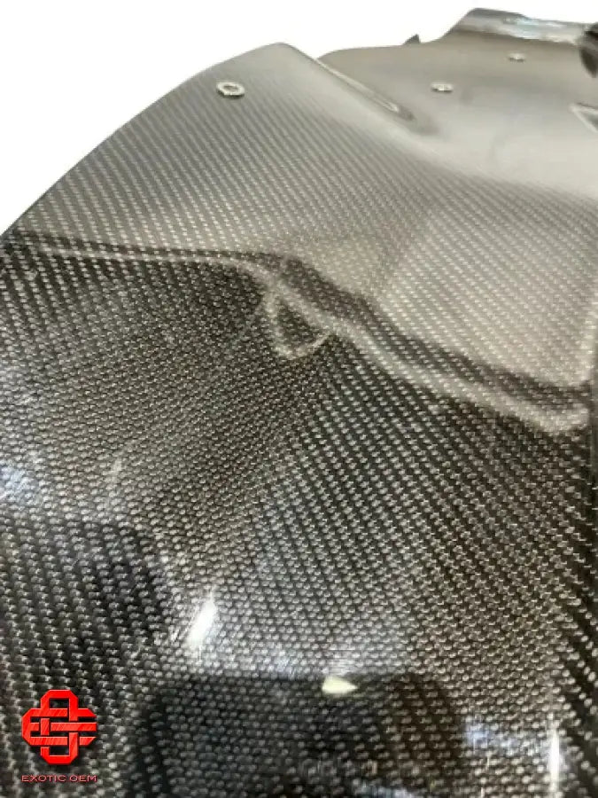 MCLAREN MP4-12C CARBON REAR DIFFUSER COVER