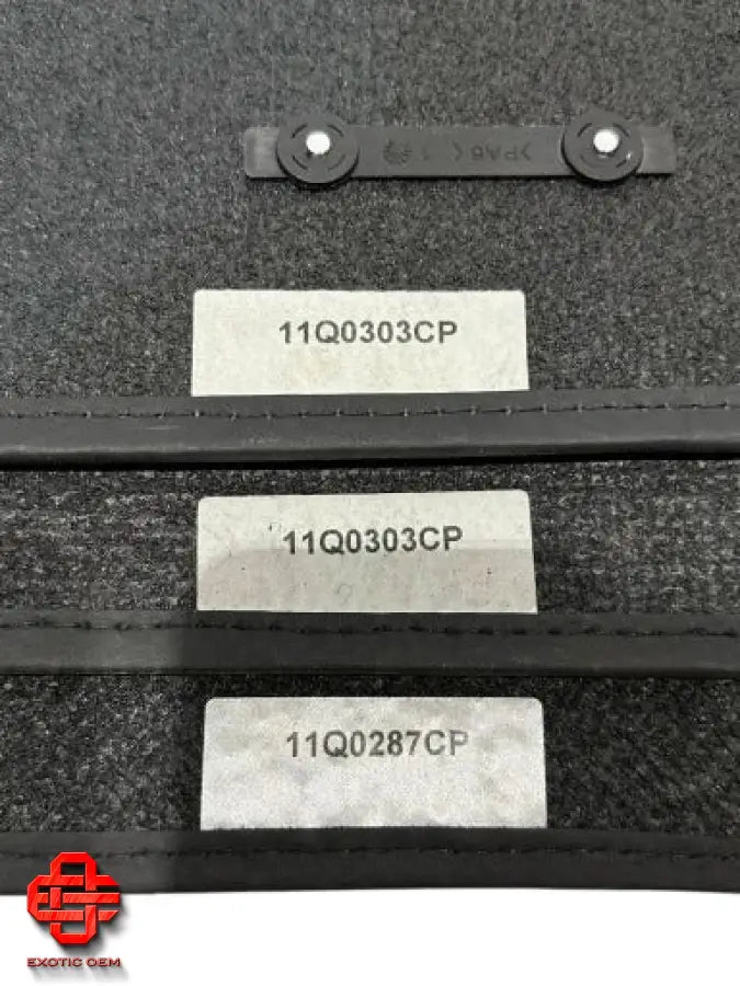 MCLAREN MP4-12C FLOOR MATS