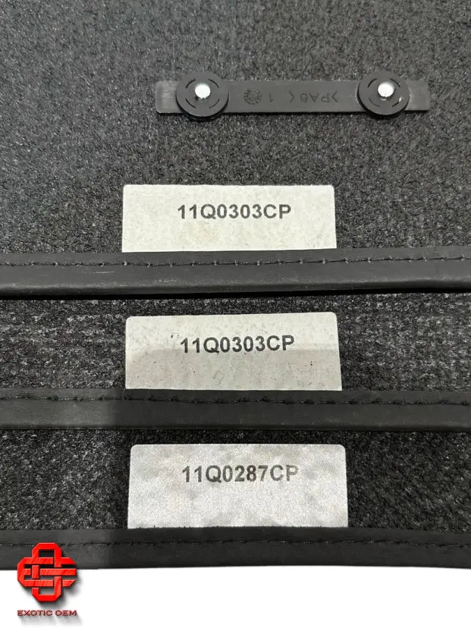 MCLAREN MP4-12C FLOOR MATS