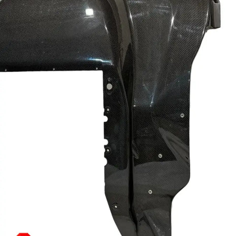 MCLAREN MP4-12C REAR DIFFUSER CARBON