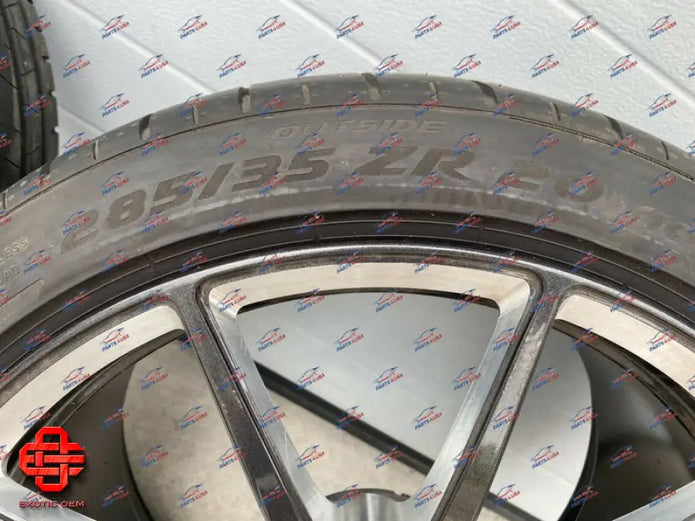 MCLAREN MP4 650S WHEELS SET 20 AND 19 INCH OEM