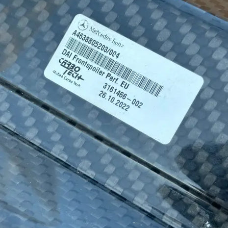 MERCEDES BENZ 6X6 G WAGON LED ROOF BAR CARBON