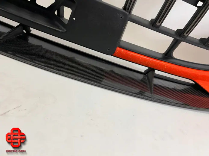 MERCEDES BENZ AMG GTR BLACK SERIES FRONT BUMPER COMPLETE