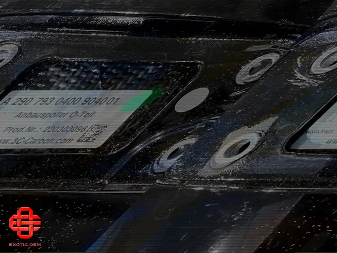 MERCEDES BENZ CARBON REAR SPOILER WING