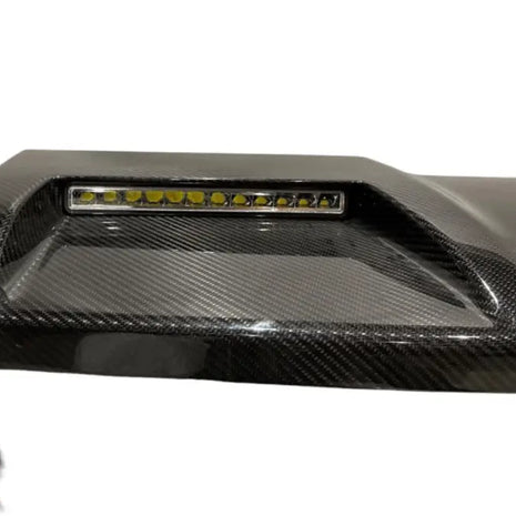 MERCEDES BENZ G CARBON ROOF PANEL CEILING ROOF PANEL BAR SPOILER LED