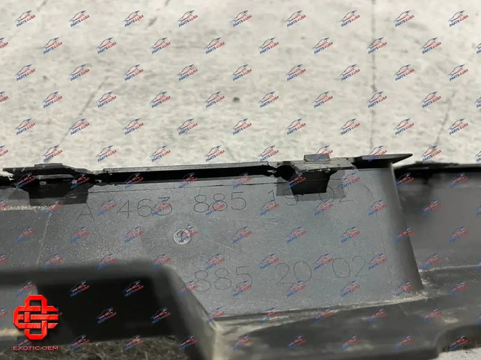 MERCEDES BENZ G63 REAR BUMPER COVER