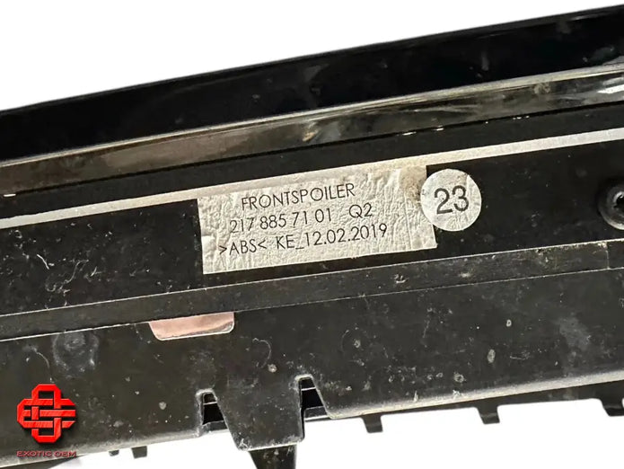 MERCEDES BENZ S C217 W217 FRONT BUMPER