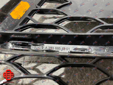 MERCEDES BENZ S CLASS W223 FRONT BUMPER GRILL SET
