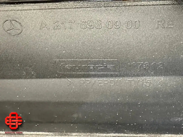 MERCEDES BENZ S S63 S65 AMG W217 SIDE SKIRT TRIM RH