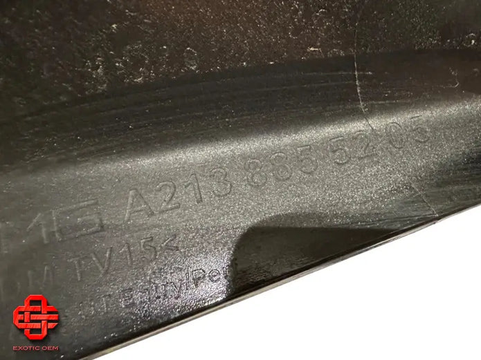 MERCEDES BENZ W213 AMG E CARBON DIFFUSER BUMPER
