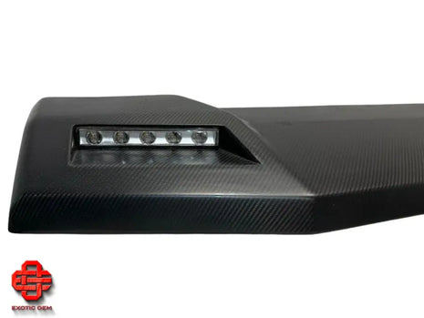 MERCEDES G CARBON ROOF PANEL CEILING ROOF PANEL BAR SPOILER LED