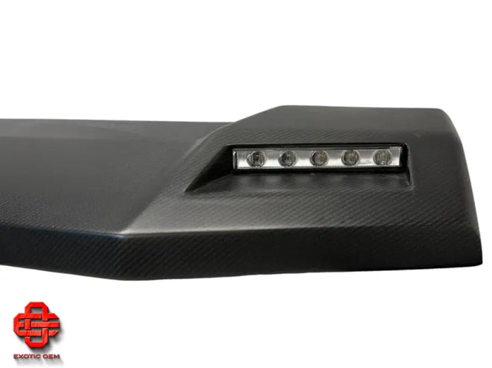 MERCEDES G CARBON ROOF PANEL CEILING ROOF PANEL BAR SPOILER LED