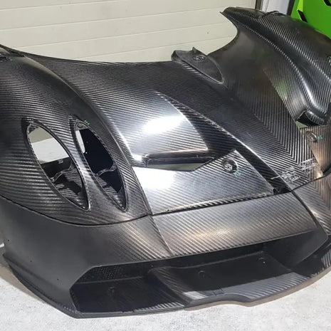PAGANI FRONT BUMPER AND HOOD