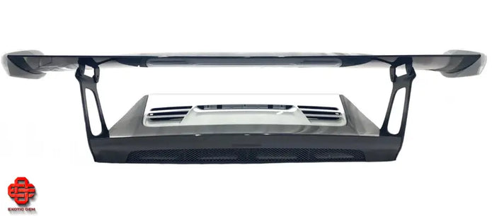 PORSCHE 911 991.2 GT3RS REAR SPOILER WING CARBON BLACK