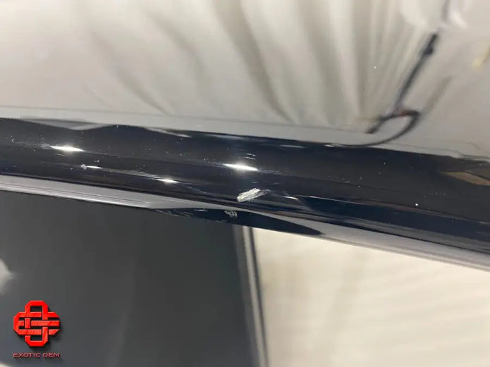 PORSCHE 911 991.2 GT3RS REAR SPOILER WING CARBON BLACK