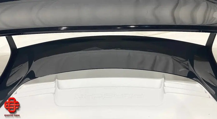 PORSCHE 911 991.2 GT3RS REAR SPOILER WING CARBON BLACK