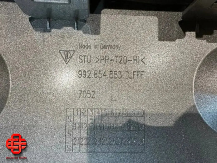 PORSCHE 911 992 DOOR SILL TRIM