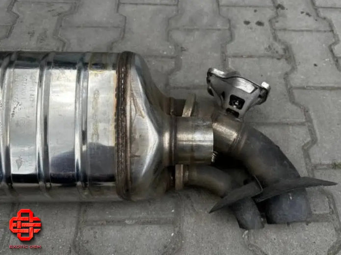 PORSCHE 911 992 TURBO S EXHAUST MUFFLER