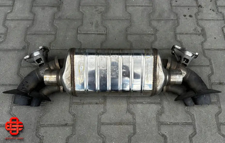 PORSCHE 911 992 TURBO S EXHAUST MUFFLER