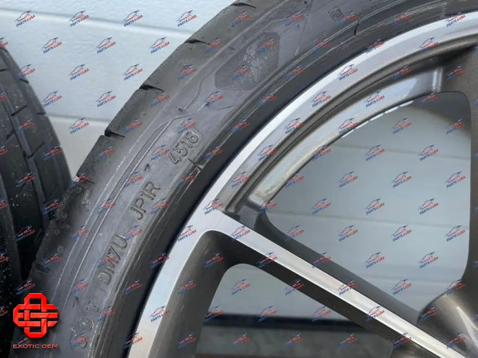 PORSCHE 911 CARRERA 4S WHEELS AND TIRE COMPLETE