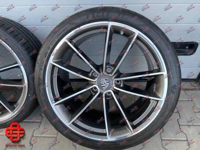 PORSCHE 911 CARRERA 4S WHEELS AND TIRE COMPLETE