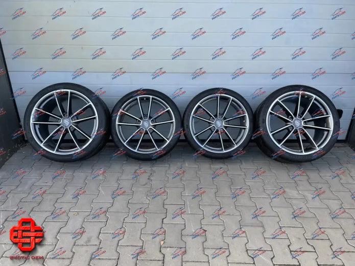 PORSCHE 911 CARRERA 4S WHEELS AND TIRE COMPLETE