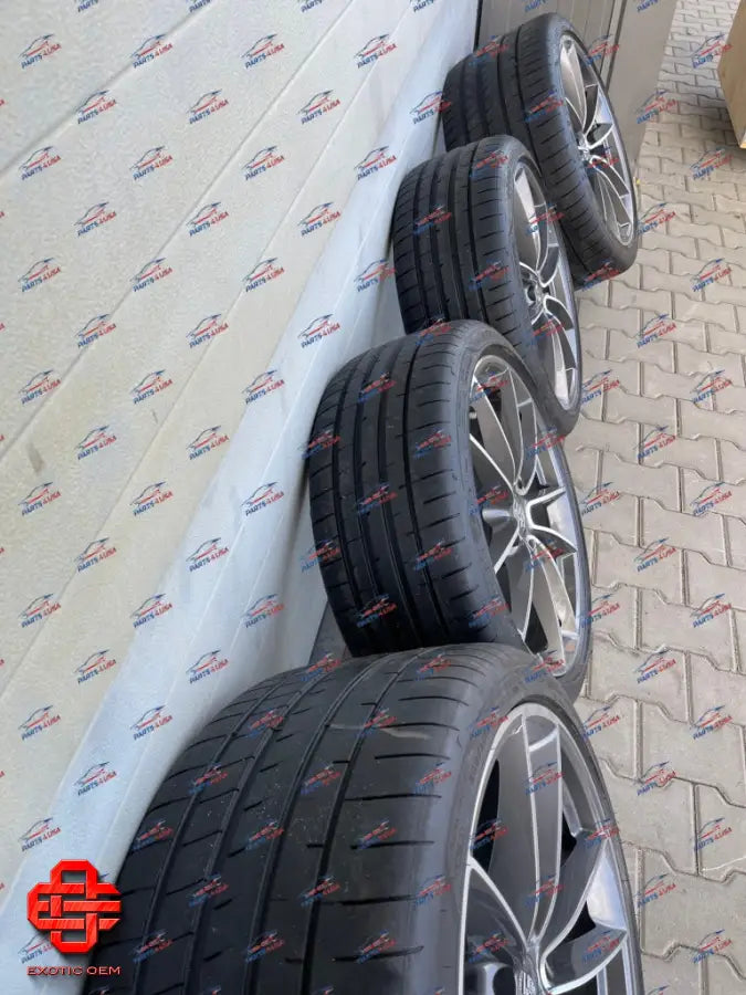 PORSCHE 911 CARRERA 4S WHEELS AND TIRE COMPLETE NEW
