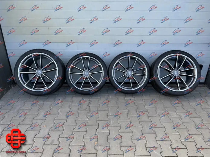 PORSCHE 911 CARRERA 4S WHEELS AND TIRE COMPLETE NEW