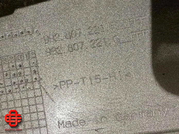 PORSCHE 911 TURBO S FRONT BUMPER