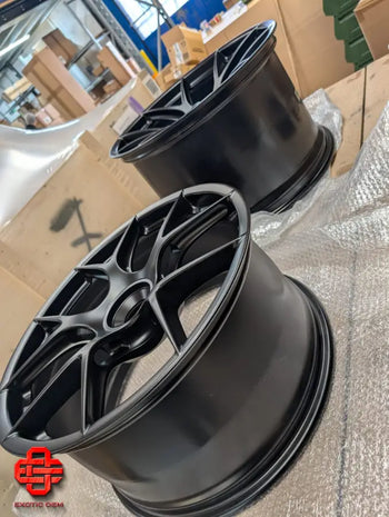 PORSCHE 991.2 GT3 RS OEM Magnesium wheels - satin black