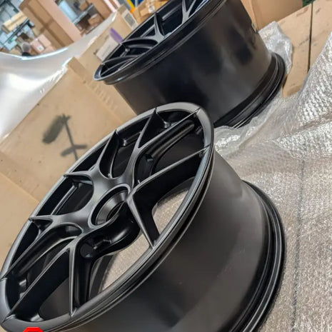 PORSCHE 991.2 GT3 RS OEM Magnesium wheels - satin black