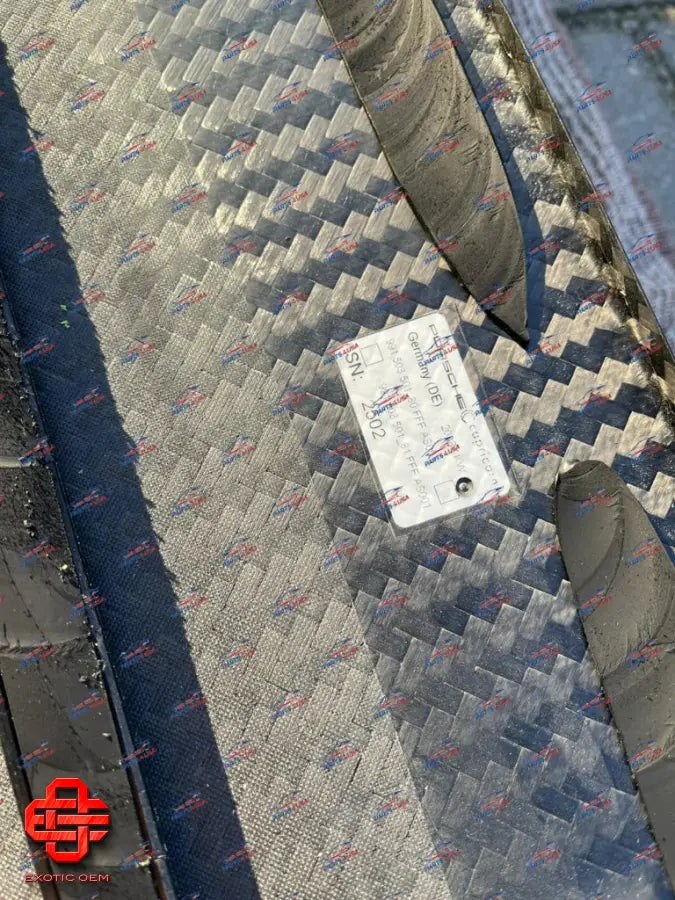 PORSCHE 991 992 WEISSACH CARBON FIBER ROOF OEM