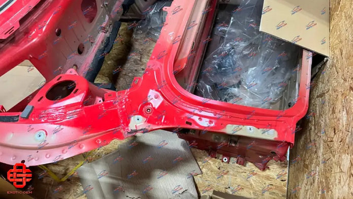 PORSCHE 991 CARRERA FRONT FRAME TUB COMPLETE OEM