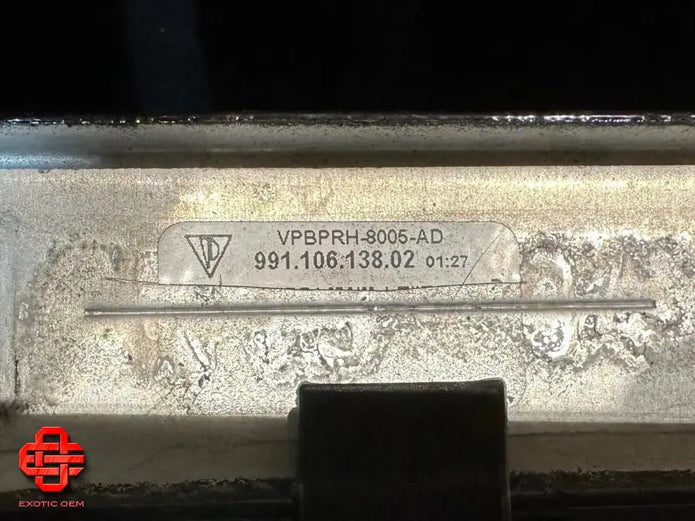 PORSCHE 991 CAYMAN BOXSTER WATER COOLER RADIATOR