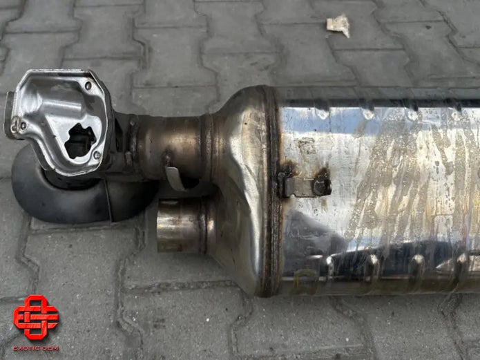 PORSCHE 992 911 TURBO S EXHAUST MUFFLER