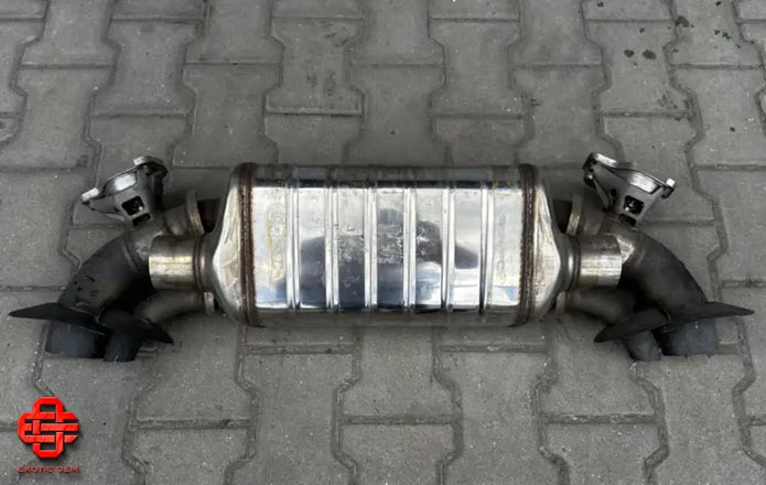 PORSCHE 992 911 TURBO S EXHAUST MUFFLER