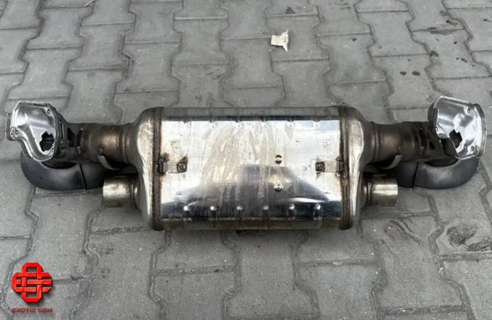 PORSCHE 992 911 TURBO S EXHAUST MUFFLER